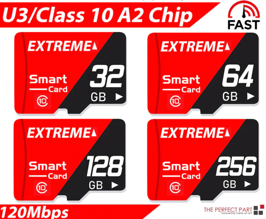 Ultra-Fast & Rugged Micro SD Card – 32GB/64GB/128GB/256GB