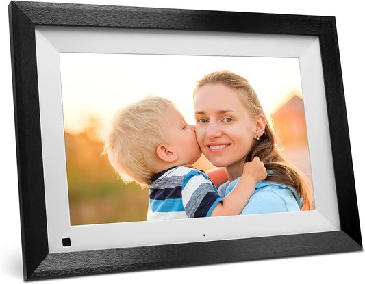 WiFi Digital Photo Frame 10.1"  – IPS HD Touch, 16GB Storage, Auto-Rotate & Easy App Sharing, Perfect Gift