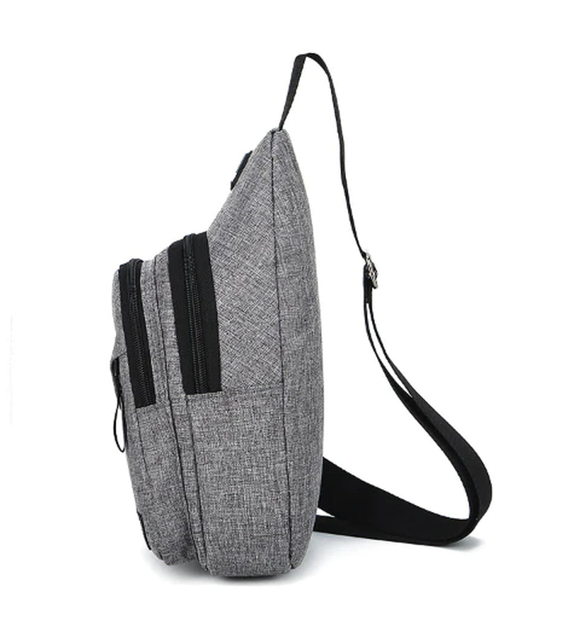 Unisex Sling Chest Bag – Stylish Crossbody Fanny Pack for Travel, Sports & Everyday Wear