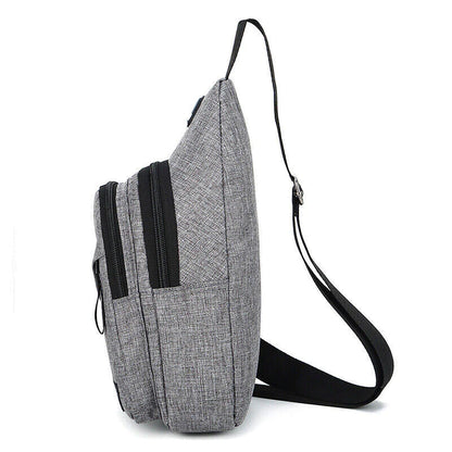 Unisex Sling Chest Bag – Stylish Crossbody Fanny Pack for Travel, Sports & Everyday Wear